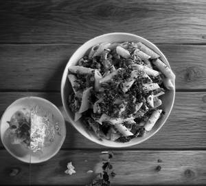 Veg mushroom pasta