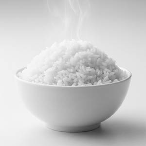 Plain rice