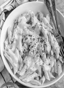 Veg Penne Pasta (white Sauce)