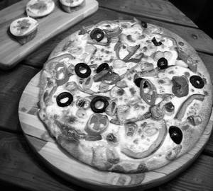 Cheese Makhani Pizza 8 inche