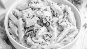 Chicke Penne Pasta (white Sauce)