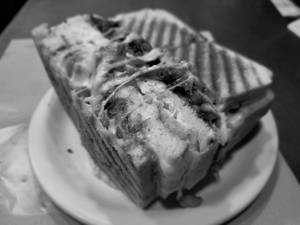 Tazza melting chicken sandwich