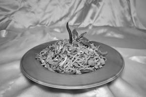 Vegetable Chilli Burnt Garlic Basil Noodles