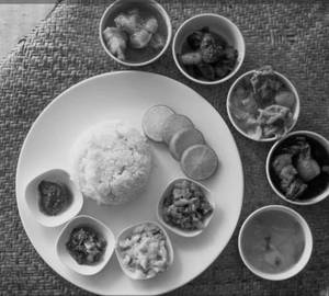 Pork special Thali