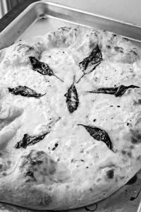 White Forest Pizza