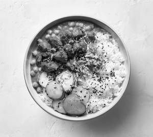 Lebanese Chickpea Curry With Jasmine Rice & Chicken - Curate