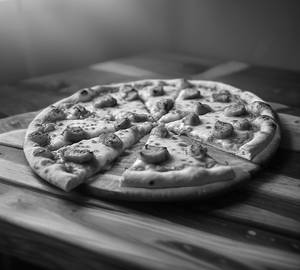 Chicken sausage pizza[8inches]