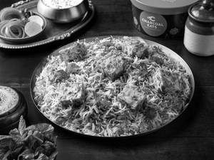 Afghani Paneer Tikka Biryani Bowl