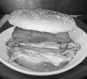 Hot-N-Spicy Bbq Paneer Burger
