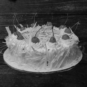 White Forest Cake