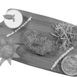 Raw Mango Cutlet With Dip N Salad
