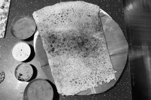 Onion Rava Sada Dosa