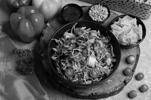 Sunflower Microgreen Salad