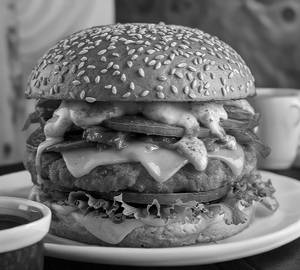Chicken Salami Burger