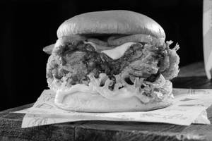 Korean Spicy Chicken Burger