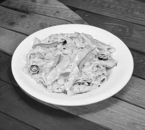 White cheese pasta