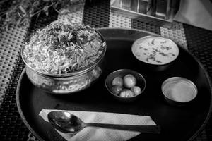 Veg Chaap Biryani