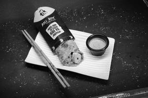 Egg Achari Chicken Roll