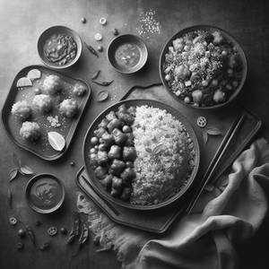 Manchurian With Fried Rice