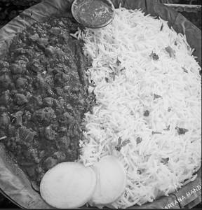 Chole Rice Meal