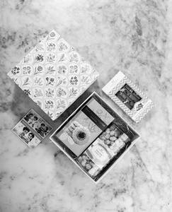 White Floral Box