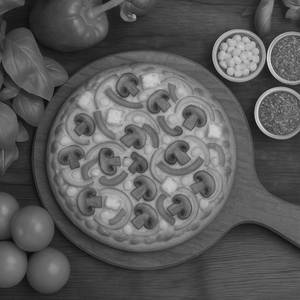 Deluxe Veggie Pizza
