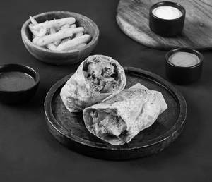 Vegan Achaari Chaap Roll