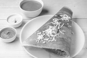 Butter paneer sada dosa