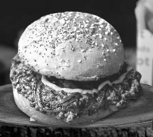 Cheese Infused Chicken Burger