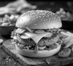 Veg Salsa Burger