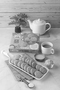 Atta Oats Desi Ghee Cookies