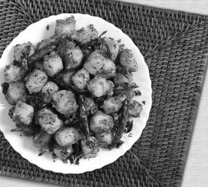 Paneer pepper fry