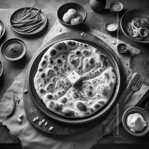 1 butter naan
