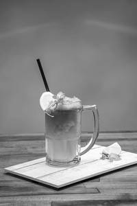Green apple mojito