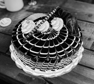Chocolate Zebra Cake