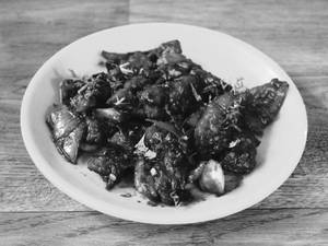 Mushroom Chilli Dry