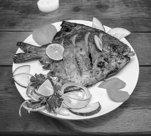Pomfret fry