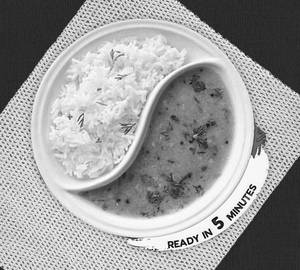 Dal tadka with rice