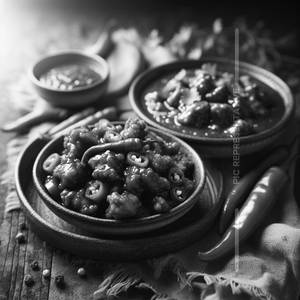 Chilli Chicken  Dry (6p)