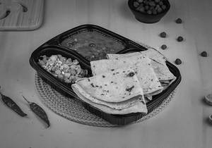Brown Chana Masala 3 Multigrain Phulka