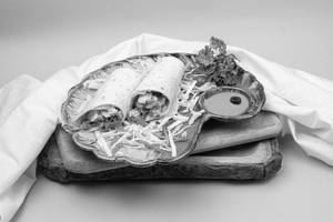 Mushroom Cheese Wrap