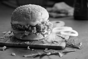 Chicken cheese burger