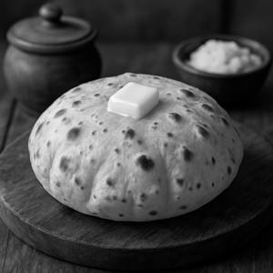 Tawa Chapati-butter