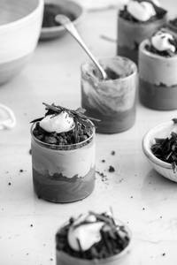 double choco Cake Jar