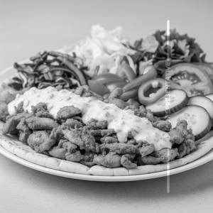 Peri-Peri Chicken Shawarma Plate