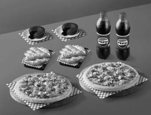 Pizza Party Pack for 4 (Non Veg)