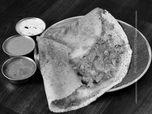 Paneer masala dosa