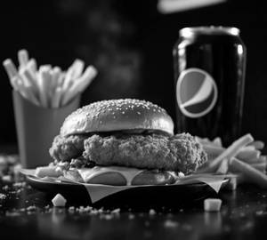 Veggie Aloo Burger Meal