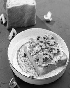 The Open Faced Shroom STROGANOFF