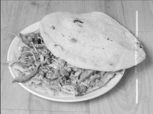 Shawarma plate